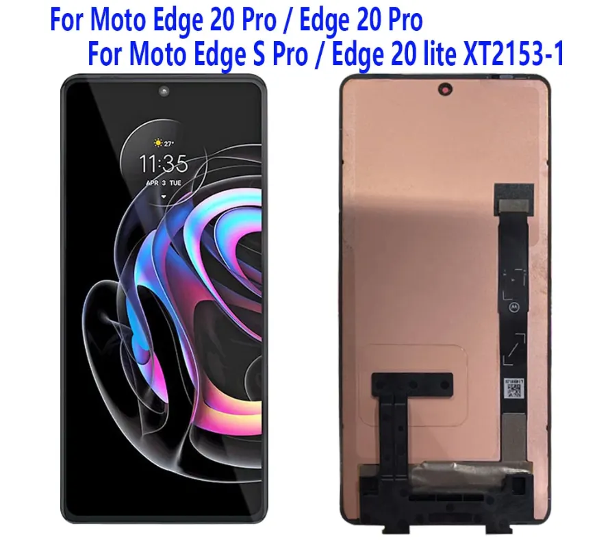 For Moto Edge 20 LCD Screen Replacement Original Stable Quality Wholesale - view 2